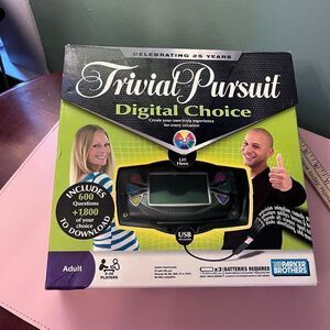 Trivial Pursuit Digital Choice Game Video Game Like New